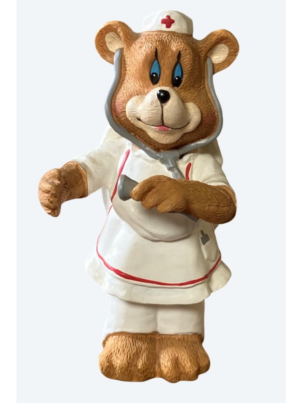 Nurse Bear Angel Figurine By Autom